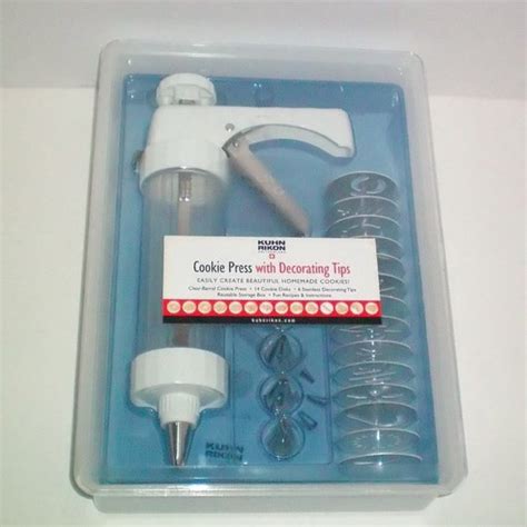 Kuhn Rikon | Kitchen | Kuhn Rikon 246clb Clear Cookie Press With ...