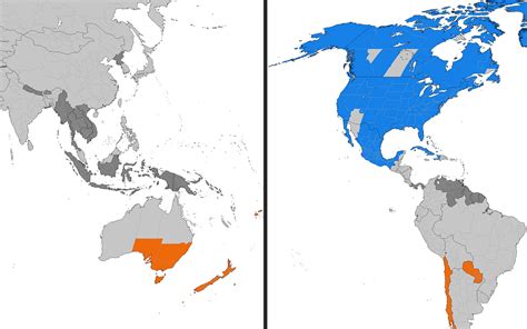 Daylight Savings Time Map - How Daylight Saving Time Affects You Mental ...