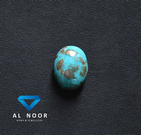 Natural Turquoise with Pyrite - Al Noor Gems & Jewellers