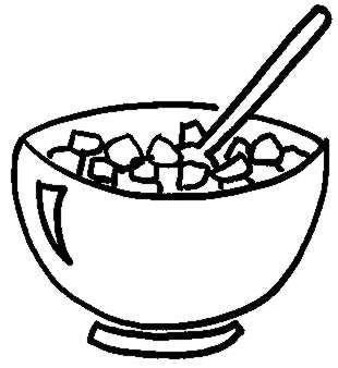 Cereal Bowl Drawing at GetDrawings | Free download