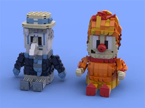 LEGO MOC Holiday Figures- Snow Miser and Heat Miser by Penguins and plastic | Rebrickable ...