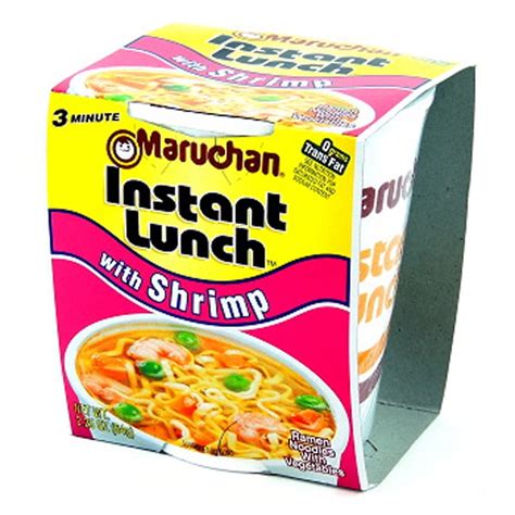 Maruchan Instant Lunch Shrimp Flavored Ramen Noodles, 2.25oz - Walmart.com