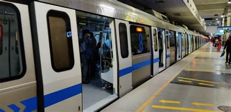 Delhi Metro Blue Line - Delhi Capital