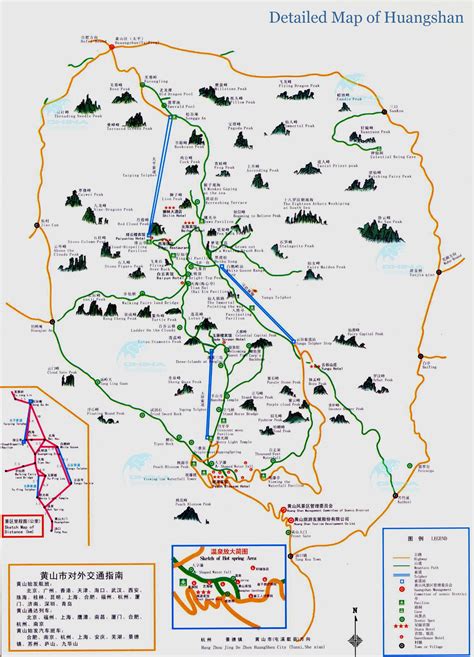 Maps of Huangshan | China Mike - China Mike