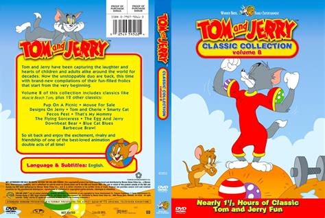 Tom And Jerry Classic Collection - Volume 08 - TV DVD Custom Covers - Tom And Jerry Classic ...