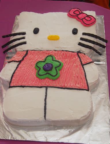 hello, kitty! cake | homemade by mommy | Brooke Raymond | Flickr