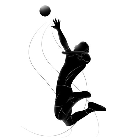 Volleyball Silhouette