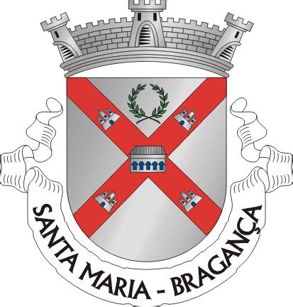 Santa Maria (Bragança) - Brasão de Santa Maria (Bragança) / Coat of arms (crest) of Santa Maria ...