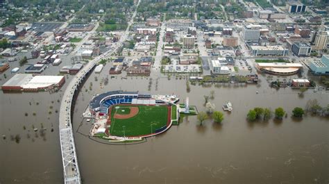 Davenport flooding: Overhead photos of 2019 flooding in Davenport, Iowa