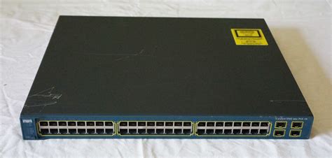 CISCO 48-PORT POE SWITCH CATALYST 3560 SERIES POE-48 WS-C3560-48PS-S ...