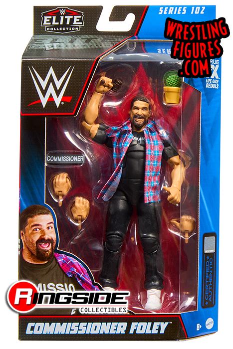 Commissioner Mick Foley - WWE Elite 102 WWE Toy Wrestling Action Figure ...