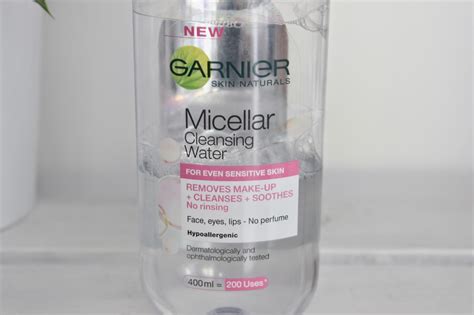 Garnier Micellar Water // Review | BRITISH BEAUTY ADDICT