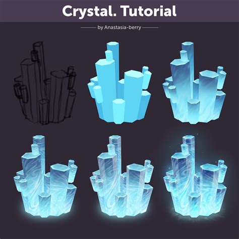 Crystal. Tutorial by Anastasia-berry on DeviantArt | Concept art ...