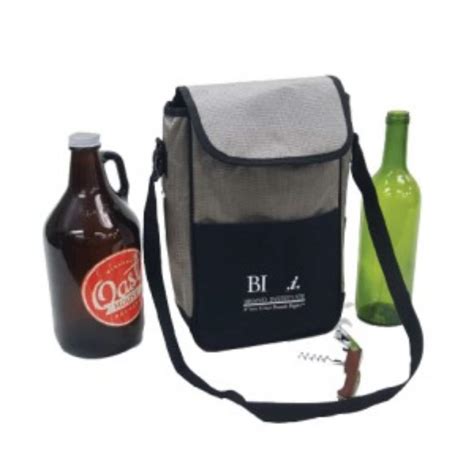 Wine Cooler Insulated Bag for 2 Wine Bottles or 1 Beer - Etsy