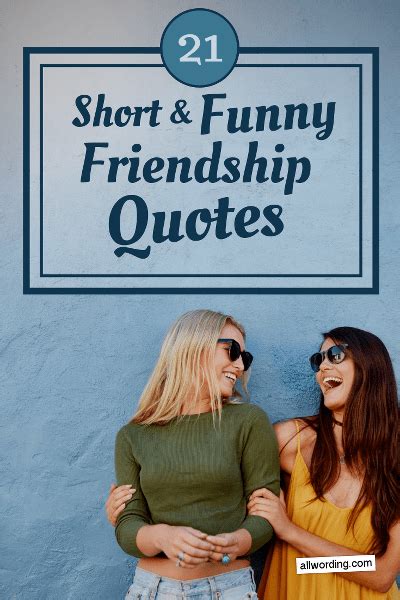 Short Funny Quotes For Best Friends - ShortQuotes.cc