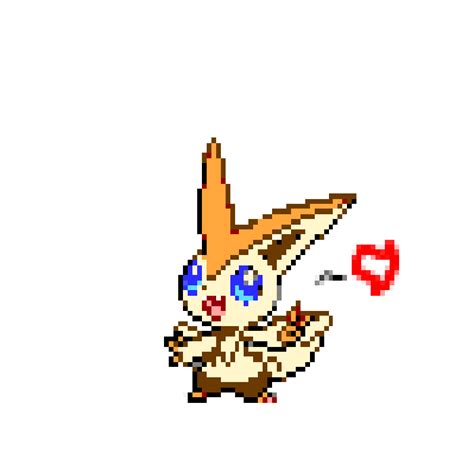 My Victini Pixel by LeafclanWarrior on DeviantArt