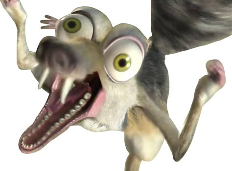 Scrat Scream Face Goofy Ah by Kylewithem on DeviantArt