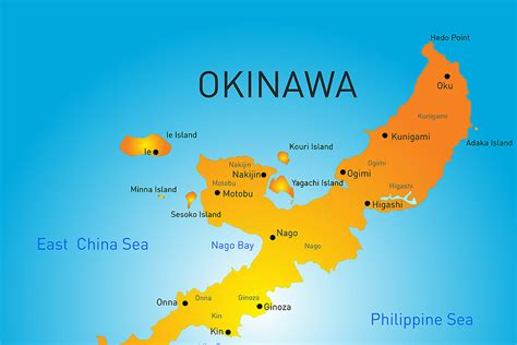 Okinawa Map Outline - Royalty Free Okinawa Islands Clip Art, Vector Images & Illustrations ...