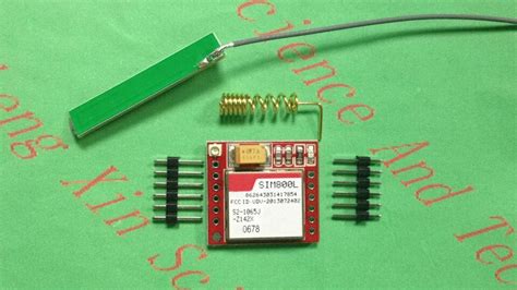 free shipping 1 pcs/lot SIM800 SIM800L module SIM800L + antennae /good quality-in Integrated ...