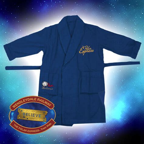 The Polar Express Official Dressing Gown Robe - North Pole Trading Company