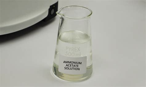 AMMONIUM ACETATE SOLUTION 50% - Esseco UK