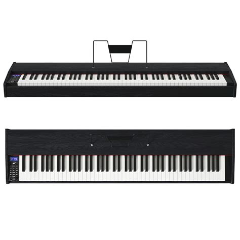 Sonart 88-Key Full Size Digital Piano Weighted Keyboard W/ Sustain ...