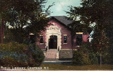 Old Pictures of Columbia County NY: Public Library, Chatham NY