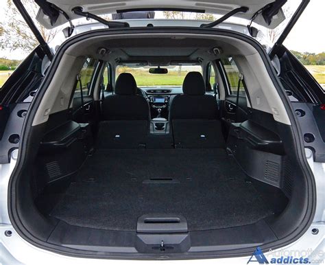 nissan rogue cargo space with seats down - hueschnibbe