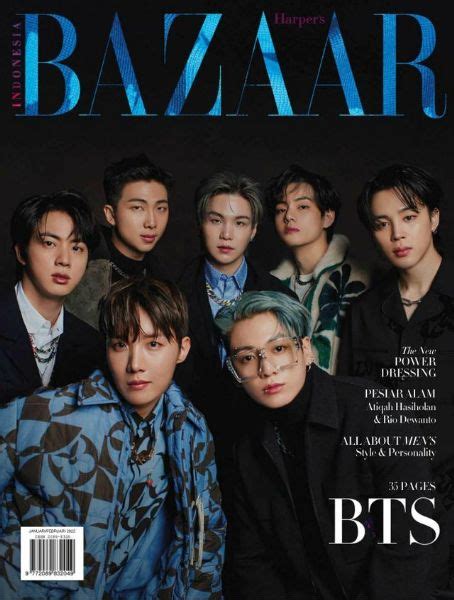 J-Hope, V, BTS, Jimin, RM, Jin, Jungkook, Suga, Harper's Bazaar ...