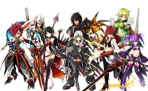 Elsword Characters by Cuiusofcaelum on DeviantArt