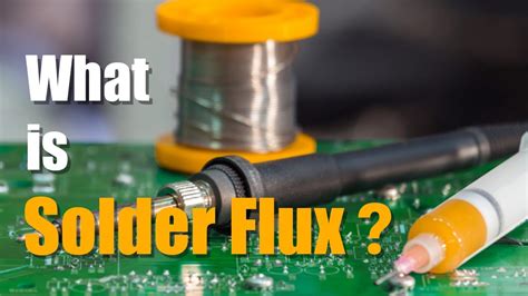 What is Solder Flux? | Soldering Basics - YouTube