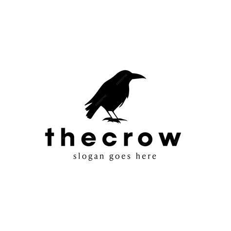 Premium Vector | Crow vector logo design