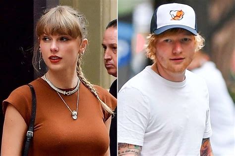 Taylor Swift and Ed Sheeran Step Out for Dinner Together at Zero Bond in New York City