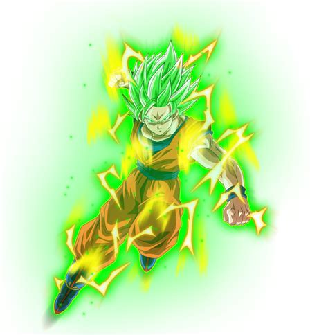 Goku Ssj God Green [Aura] by GokuXdxdxdZ on DeviantArt