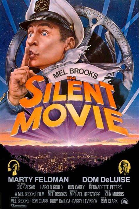 Silent Movie (1976) ** directed by Mel Brooks | Old film posters, Movie posters, Silent movie