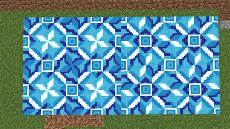 Blue Glazed Terracotta Minecraft