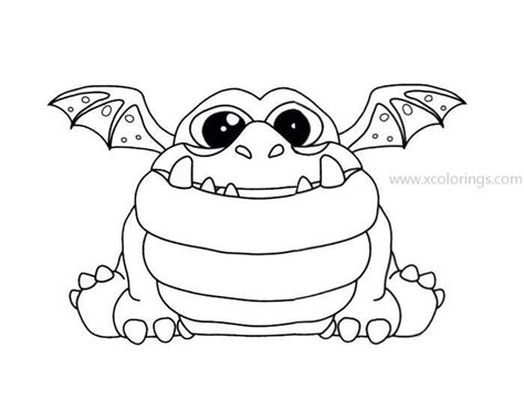 Burple from Dragons Rescue Riders Coloring Pages . Colouring Pages ...