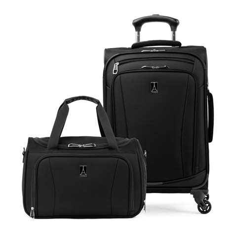 Travelpro Runway 2-piece Luggage Set, Carry on Softside Expandable 4 ...