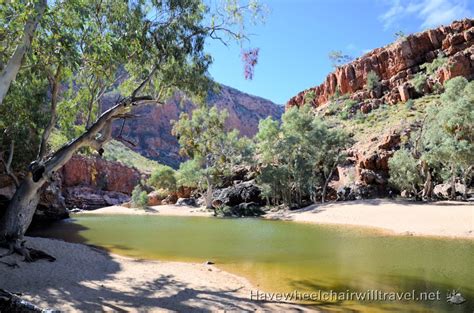 ORMISTON GORGE - WHEELCHAIR ACCESSIBLE ACTIVITIES ALICE SPRINGS - Have Wheelchair Will Travel