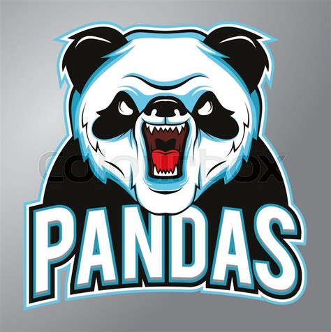 Pandas mascot | Stock vector | Colourbox