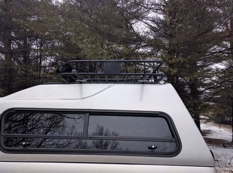 DYI: truck cap roof rack