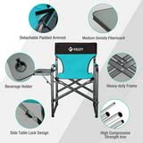 VILLEY Heavy Duty Directors Chair, Folding Camping Chairs, Portable ...