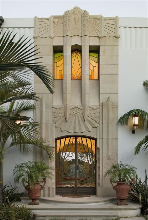 La Canada Mediterranean Art Deco by Everage Design, Inc. | Art deco buildings, Art deco interior ...