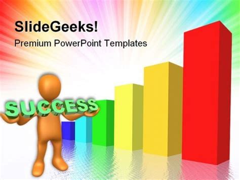 Business Graph Diagram Success PowerPoint Themes And PowerPoint Slides 0511