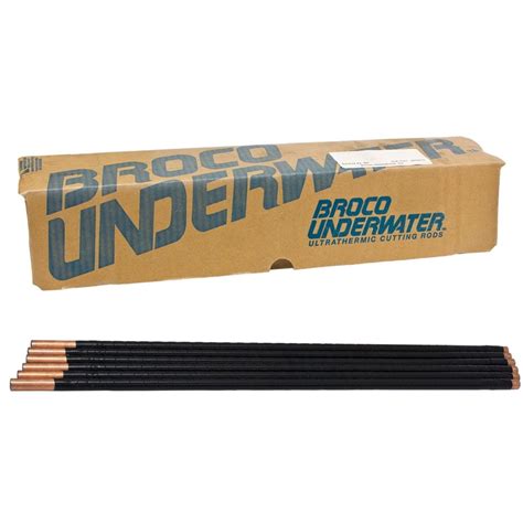 Broco Ultrathermic Underwater Cutting Rods 3/8 inch x 18 inch – 50 Rods – Lautanmas