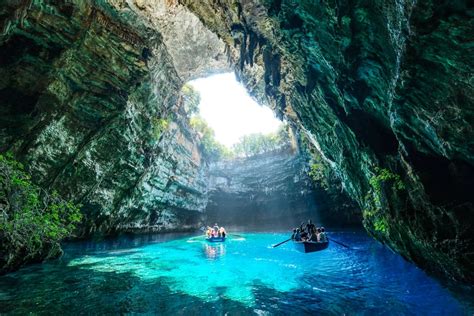 How To Visit The Melissani Cave Lake In Kefalonia, Greece