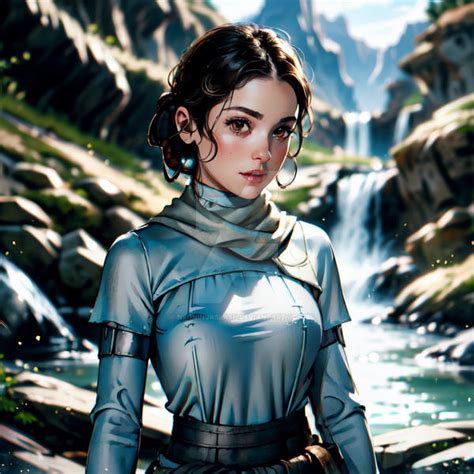 Padme Amidala Star Wars Nesirk Fan Art Style by Neoninjaslash on DeviantArt