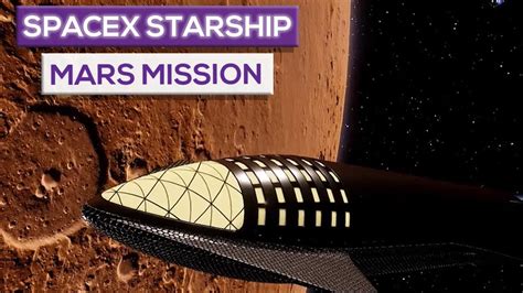 SpaceX Starship Mars Mission - YouTube