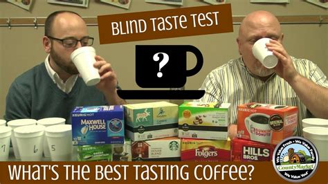 What's the Best Tasting Coffee: Blind Taste Test - YouTube