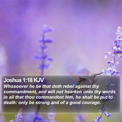 Joshua 1 Scripture Images - Joshua Chapter 1 KJV Bible Verse Pictures